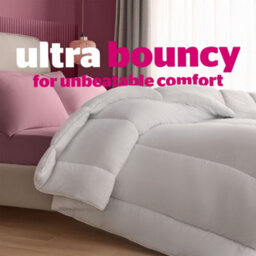 Silentnight Ultrabounce 13.5 Tog Duvet, White, Single - thumbnail 3