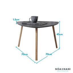 Nöa & Nani Noa & Nani Malme Extra Large Outdoor Side Table For Balcony & Patio In Storm Grey - thumbnail 4