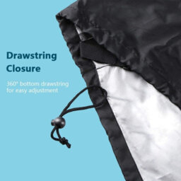 1 Piece (Black, 29X30X36 Inches) Garden Chair Cover, Protective Outdoor Armchair Cover - thumbnail 4