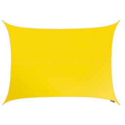 Kookaburra 5M X 4M Rectangle Waterproof Yellow Garden Patio Sun Shade Sail Canopy 98% Uv Block With Free Rope