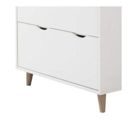 Timber Art Design Pulford Scandi Chest 4 Drawers White Bedroom Living Room Storage  Furniture - thumbnail 6