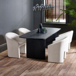 Oakham Cambria Elegant Cream Tub Dining Chair - thumbnail 5