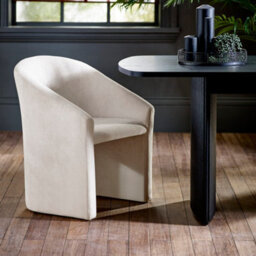 Oakham Cambria Elegant Cream Tub Dining Chair - thumbnail 3