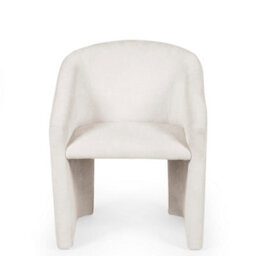 Oakham Cambria Elegant Cream Tub Dining Chair - thumbnail 2