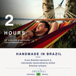 Amazonas Garden Hammock Double Brasilia Tropical - thumbnail 7
