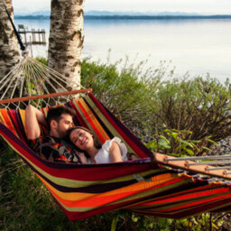 Amazonas Garden Hammock Double Brasilia Tropical - thumbnail 2