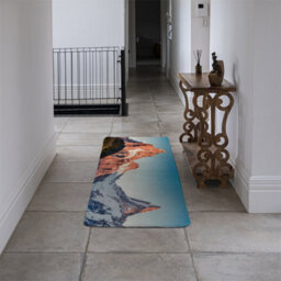Benjamin Tate Design Set Of 12 Placemats And Coasters With Designer Artwork And Wood Bottom - thumbnail 2