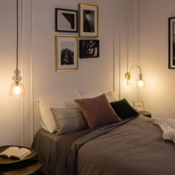 Edit Baudelaire Glass Wall Light Pink - thumbnail 5