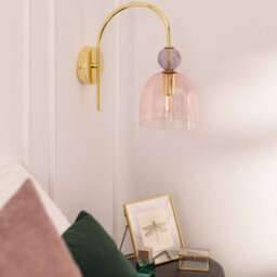 Edit Baudelaire Glass Wall Light Pink