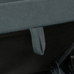 Wyld Haus Bakeli Dark Grey 2 Seater Modular L-Shaped Sofa With Integrated Storage, Ottoman Module, Removable Covers - thumbnail 8