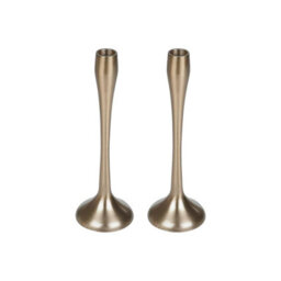 Urbn-Living Urbnliving 31Cm Tall 2 Pcs Gold Metal Candle Holder Decorative Candlesticks Set - thumbnail 1