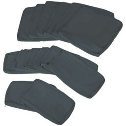Outsunny Garden Rattan Sofa Set Polyester Cover Replacement No Cushion Grey-Green - thumbnail 7