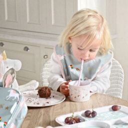 Childs Dining Set: Sophie Allport Unicorn Dining Set, Melamine - thumbnail 5