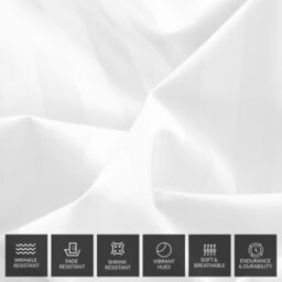 Pamposh Premium Reversible Single Duvet Cover Set Pack Of 2 Soft Microfiber Bedding With Zipper Closure, Corner Ties & Matching Pillowcase - thumbnail 2