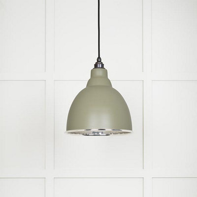 From the Anvil Smooth Nickel Brindley Pendant In Tump - image 1