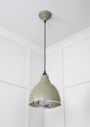 From the Anvil Smooth Nickel Brindley Pendant In Tump - thumbnail 4