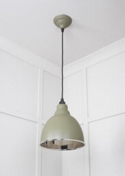 From the Anvil Smooth Nickel Brindley Pendant In Tump - thumbnail 5