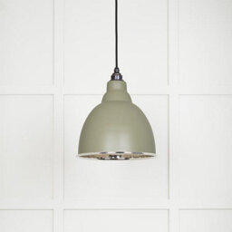 From the Anvil Smooth Nickel Brindley Pendant In Tump - thumbnail 3