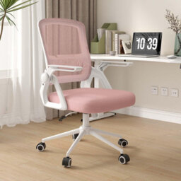 Onemill Executive Office Chair With Padded Seat Cushion, Flip-Up Armrest And Lumbar Support For Home Or Office Use