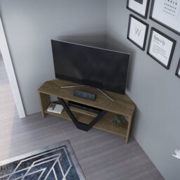 Decorotika Karin Tv Stand Tv Unit For Tvs Up To 45 Inch Black - thumbnail 4