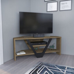 Decorotika Karin Tv Stand Tv Unit For Tvs Up To 45 Inch Black - thumbnail 2