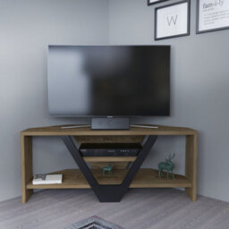 Decorotika Karin Tv Stand Tv Unit For Tvs Up To 45 Inch Black - thumbnail 1
