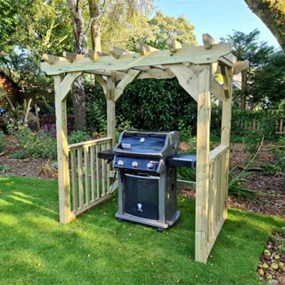 Churnet Valley Garden Furniture Ltd Churnet Valley Garden Furniture Lilly Bbq Hut - image 1