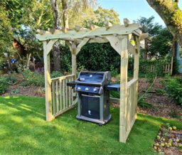 Churnet Valley Garden Furniture Ltd Churnet Valley Garden Furniture Lilly Bbq Hut - thumbnail 2