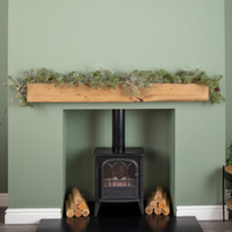 Samuel Alexander 1.8M Pine Needle Christmas Garland With Pinecones And 120 Warm White Leds - thumbnail 1