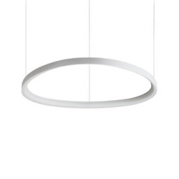 Ideal Lux Luminosa Gemini Integrated Led Pendant Ceiling Light White 6600Lm 4000K - thumbnail 1