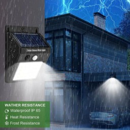 20 Led Solar Pir Motion Sensor Wall Lights Outdoor Garden Security - thumbnail 8