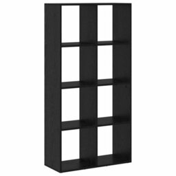 Walplus Book Cabinet Black Oak 69.5 X 29 X 137.5 Cm Engineered Wood - thumbnail 7