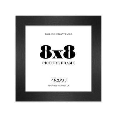 "20X20"" Turquoise Picture Frame - 20X20"" Square Frame With 19X19"" Mount For 20X20""/19X19"" Pictures Moderrn Style Thin Edge, 1 Pack" - image 1
