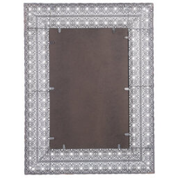 Beliani Wall Mirror Dehradun 69 Cm 90 Cm Metal Gold - thumbnail 4