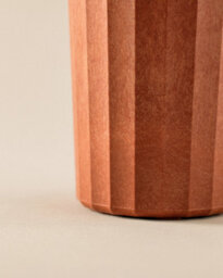Cosmic Toothbrush Holder, Bathroom Tumbler, White, Recycled Materials, Award-Winning Design, Avenir Collection - thumbnail 3