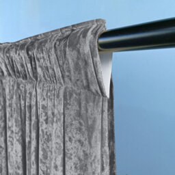 Neel Blue 4X1M Crushed Velvet Backdrop, Photography Background Blackout Curtain - Silver - thumbnail 4