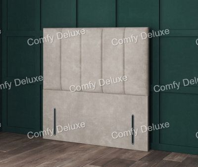Comfy Deluxe 5Ft Kingsize Richmond Green Coniston 54Inch Floorstanding Headboard - image 1