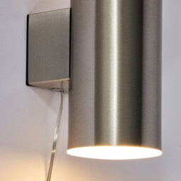 Litecraft Bao Stainless Steel Led Solar Outdoor Wall Light - thumbnail 5