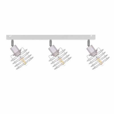 Luminosa Lighting Luminosa Viva Ceiling Spotlight Bar White, 60Cm, 3X E27