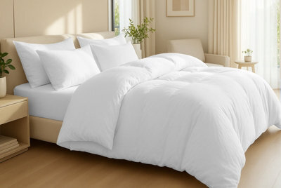 Pamposh 400 Thread Count Egyptian Cotton Super King Size Duvet Cover Set Premium Cotton Luxury Bedding Set With Zipper Closure - image 1