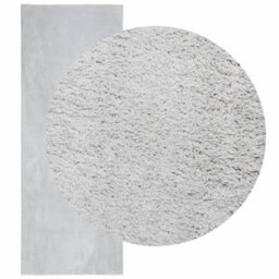 Walplus Rug Huarte Short Pile Soft And Washable Grey 80X200 Cm - thumbnail 3