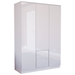 Lassic Vida Designs Glinton 3 Door 2 Drawer Wardrobe (100% Fsc), White - thumbnail 9