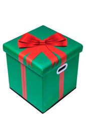 Christmas Tree World Multi-Purpose Decorations Storage Ottoman Box - thumbnail 3