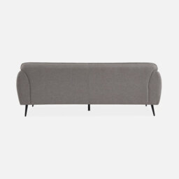 Sweeek - 3-Seater Sofa With Metal Legs Soft Light Grey 205X82.3X76.3 Cm - thumbnail 6