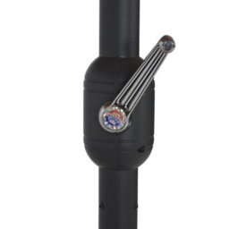 Walplus Garden Parasol With Aluminium Pole 460X270 Cm Anthracite - thumbnail 7