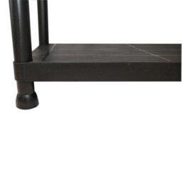 Kct 4 Tier Plastic Garage Shelving Shelves Home Shelf Storage Unit For Office, Shed, Workshops - thumbnail 4