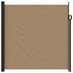 Walplus Retractable Side Awning Garden Sun Shade Canopy Gazebo For Back Door, Porch, Patio Taupe 200X600 Cm - thumbnail 3