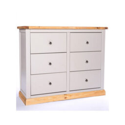 Cabinet Bits Bomporto 6 Drawer Chest Of Drawers Chrome Knob - thumbnail 2