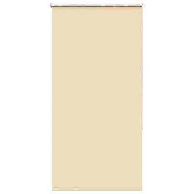 Berkfield Roller Blind Blackout Beige 65X175 Cm Fabric Width 60.7 Cm Polyester - image 1