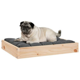 Berkfield Dog Bed 61.5X49X9 Cm Solid Wood Pine - thumbnail 6